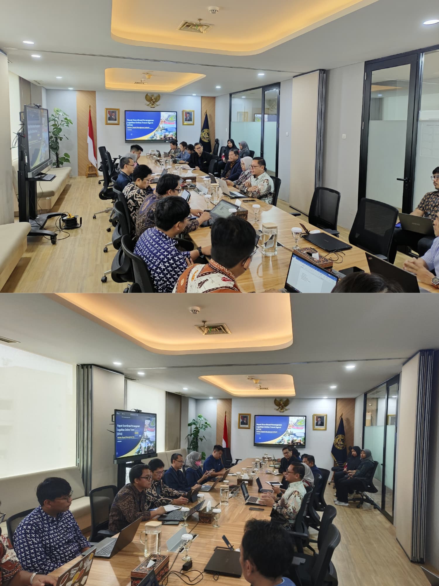 Rapat Penanganan Legalitas Online Travel Agent (OTA)