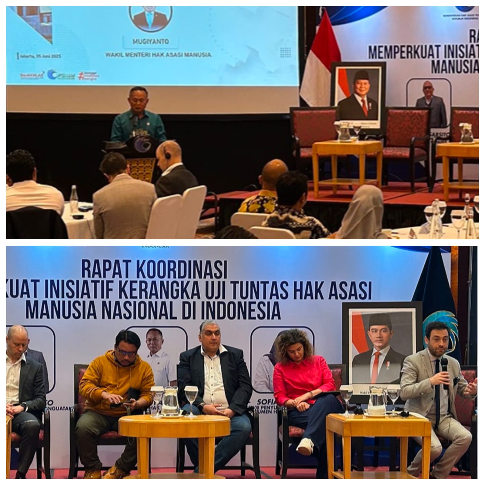 Rapat Koordinasi Memperkuat Inisiatif Kerangka Uji Tuntas Hak Asasi Manusia Nasional