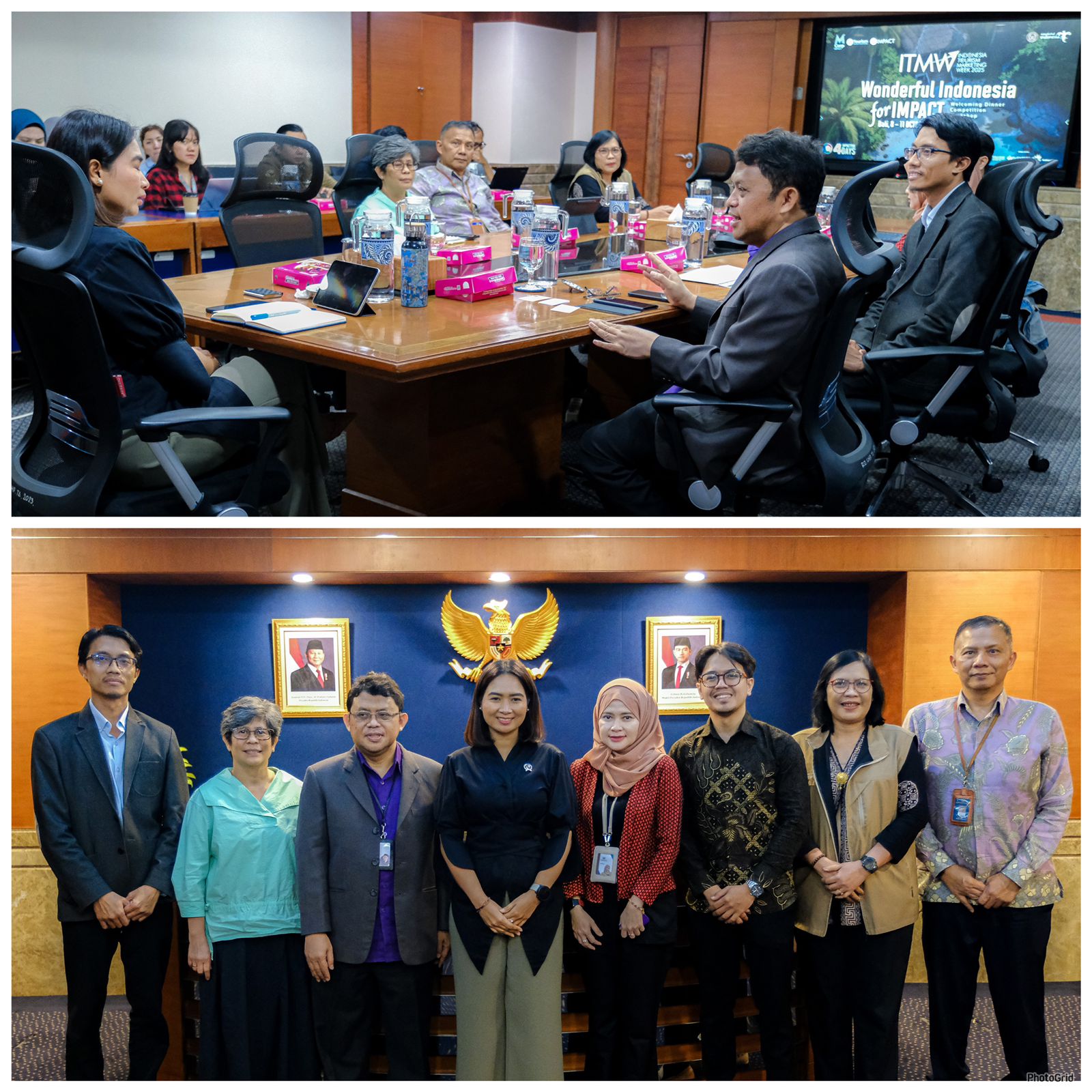 Audiensi Wakil Menteri Pariwisata dengan Markplus Corporation